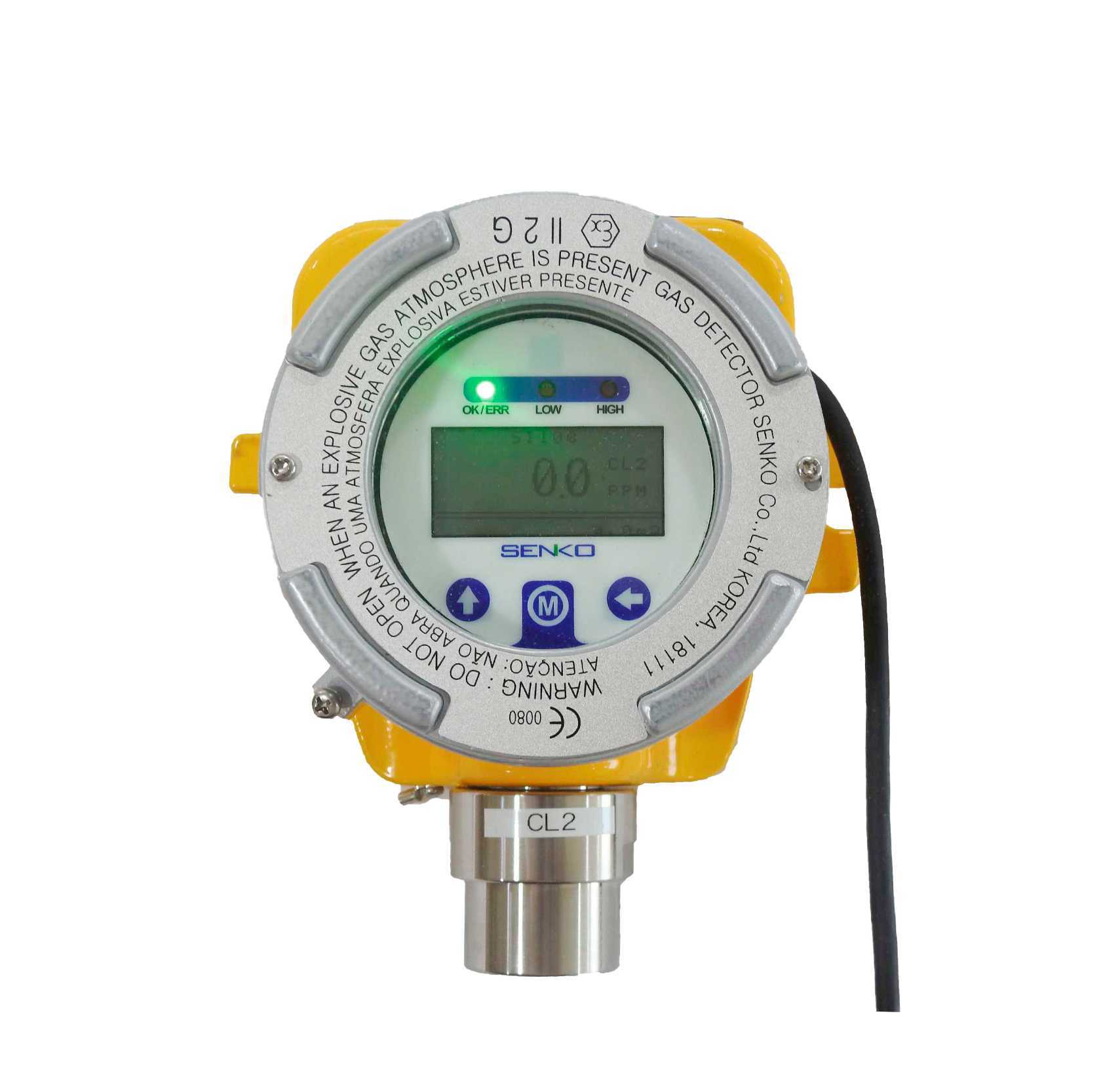 Medidor de gas cloro SI-100R CL2