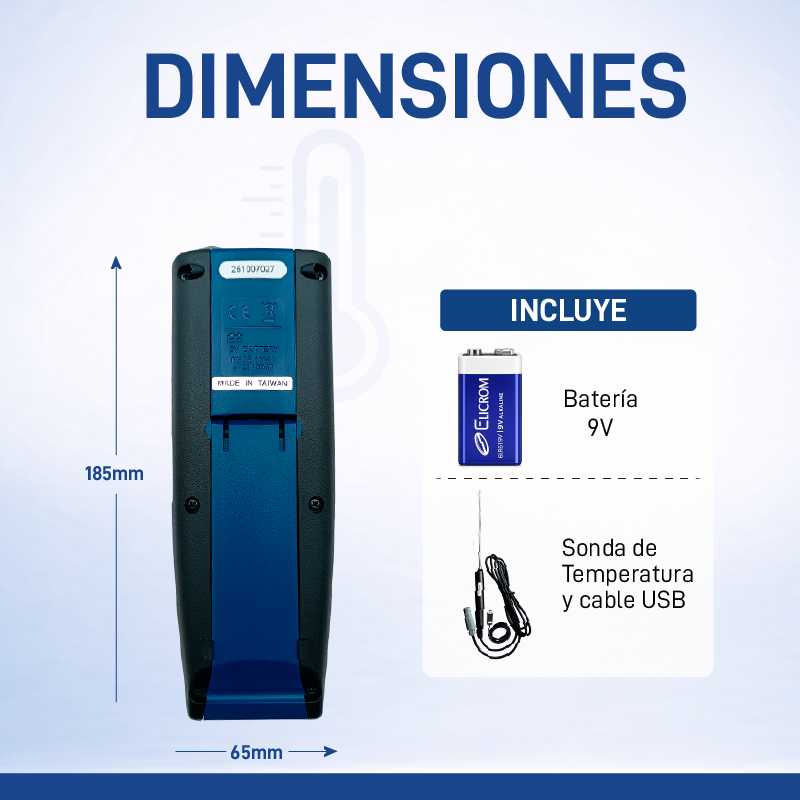 Termómetro patrón 0.01 °C con RTD - Imagen 3