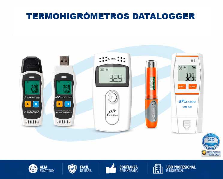 Termohigrómetros Datalogger - ELICROM
